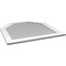 Ekena Millwork Octagonal Top Surface Mount PVC Gable Vent w/ 3-1/2"W x 1"P Standard Frame, 36"W x 36"H GVPOT36X3601SN - alternate 3